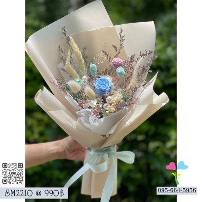 ช่อกุหลาบอมตะ วันแม่SM2211