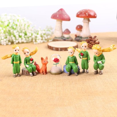 เซ็ตของตกแต่งบ้านเจ้าชายน้อย Little Prince Le Petit Prince 7 ชิ้น