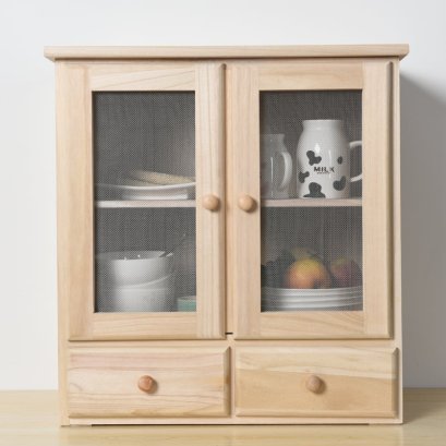 ตู้ใส่กับข้าวอเนกประสงค์ไม้ มินิมอล Minimal Food Storage Cupboard