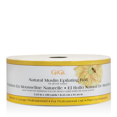 Natural Muslin Epilating Roll