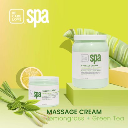 MASSAGE CREAM LEMONGRASS + GREEN TEA