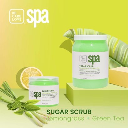 SUGAR SCRUB LEMONGRASS + GREEN TEA