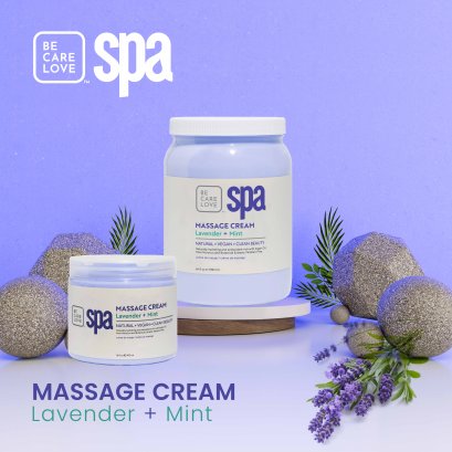 MASSAGE CREAM LAVENDER + MINT