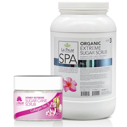 Honey Extreme Sugar Cane Scrub No.5 (ขนาดเล็ก) Honey Extreme Sugar Cane Scrub No.5 (Organic ขนาดใหญ่) Honey Extreme Sugar Cane Scrub Collagen No.5 (ขนาดใหญ่)