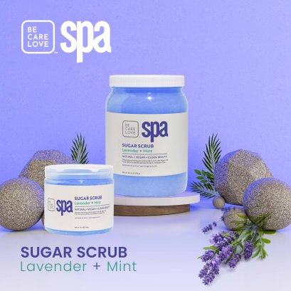 SUGAR SCRUB LAVENDER + MINT