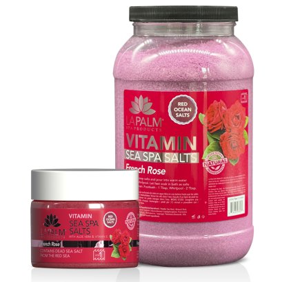 Vitamin Sea Spa Salts French Rose