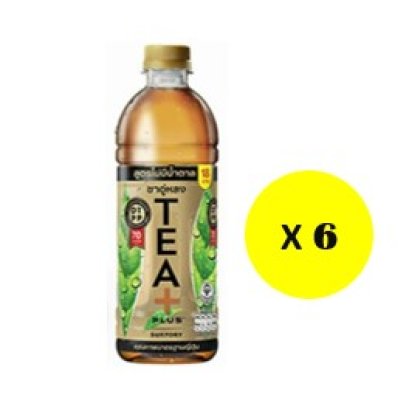 ทีพลัส ไม่มีน้ำตาล 490 มล. แพ็ค 6