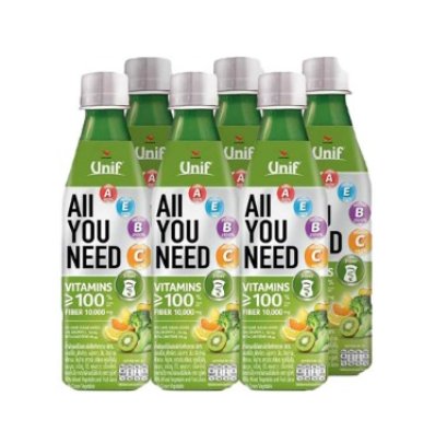 All You Need น้ำผักใบเขียว แพ็ค 6