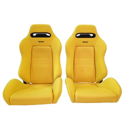 PAIR OF USED JDM RECARO SR3 CONFETTI BUCKET SPORT SEATS RACING PORCHE ...