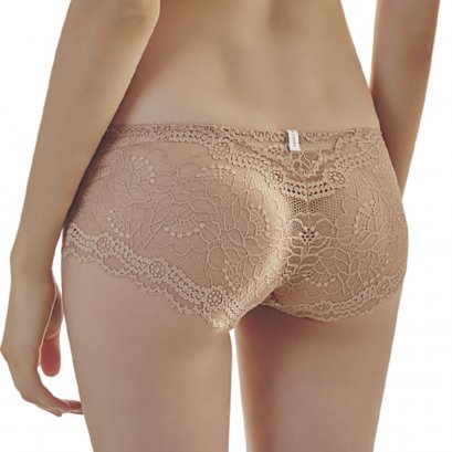 Skin Color Boyshorts Lace Hips Up Panty (MADE IN KOREA)