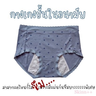กางเกงในอนามัย รุ่น Comfy Cotton For Sleep by Skinn Intimate