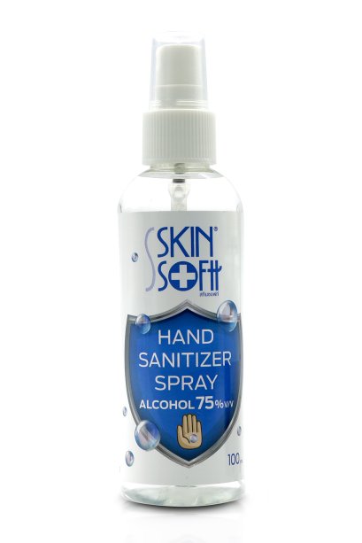 SKINSOFTT SPRAY ALCOHOL 75% 100 ml.(copy)