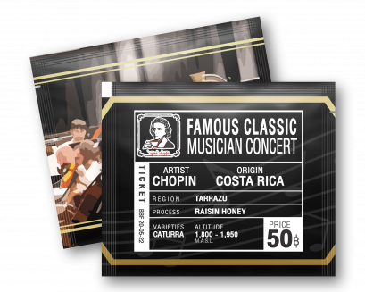 กาแฟดริป Musician Series - Chopin