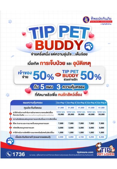 ประกันสัตว์เลี้ยง_TIP