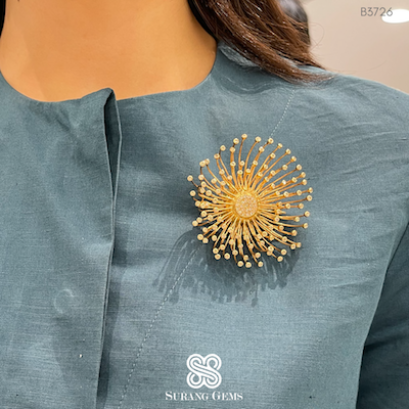 เข็มกลัดเพชร