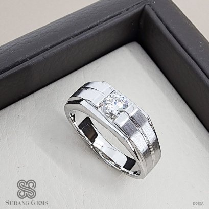 แหวนเพชรเม็ดเดี่ยว 40ตัง ผู้ชาย