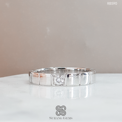 แหวนเพชรเม็ดเดี่ยว ดีไซน์เก๋