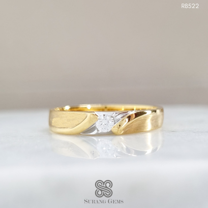 แหวนเพชรเม็ดเดี่ยว แหวนทอง18K