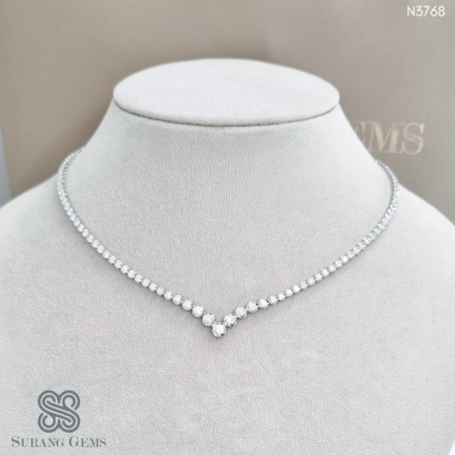 Diamond Tennis Necklace DI01065 – MyDiamond.PH