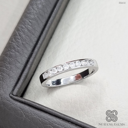 แหวนเพชรแถวฝังสอด