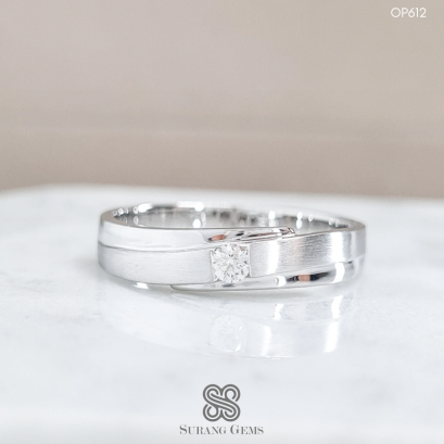 แหวนเพชรเม็ดเดี่ยว