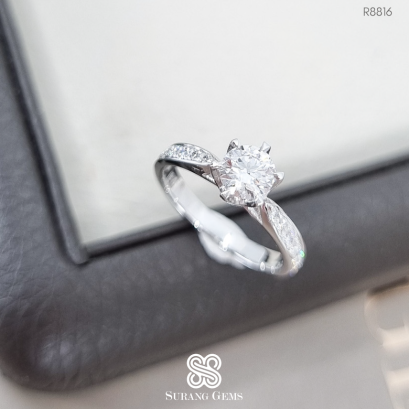 แหวนแต่งงานเพชร