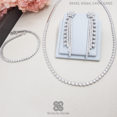 ชุดเครื่องประดับเพชรแท้