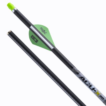 ACU-X 20 Premium Carbon Arrows for Rail-Less Forward Draw Crossbows (6-pack)
