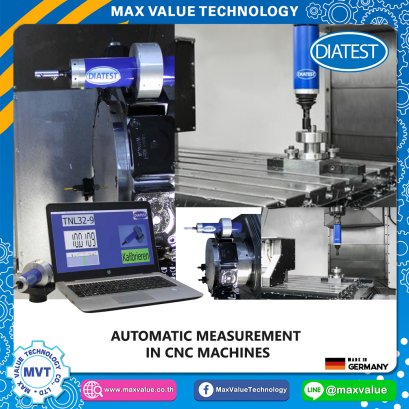 Automatic measurement in CNC machines - DIATEST