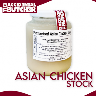 Pasturized Chicken Asian Stock 400ml (Jar)