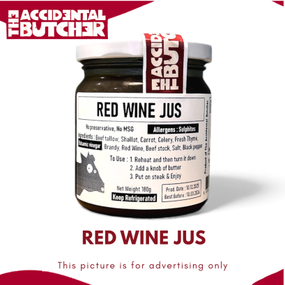 (Chilled) Red Wine Jus (180g) (Jar)