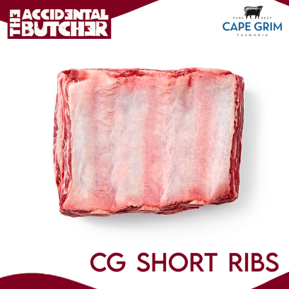 Cape Grim Short Ribs MB2 (3 Bones Stripe) - Whole piece