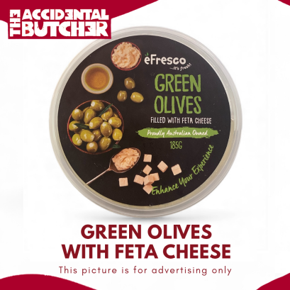 eFresco Green Olives with Feta Cheese