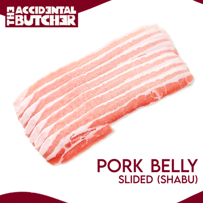 Frozen Sliced Pork Belly (Shabu)