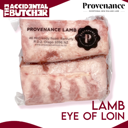 Frozen Provenance Lamb Eye of Loin Boneless (2pcs/pack) (0.9-1.1 kg)