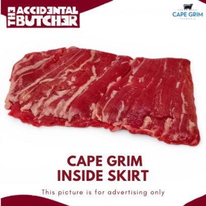 Cape Grim Inside Skirt Steak (เนื้อพื้นท้องด้านใน) (300-350g)