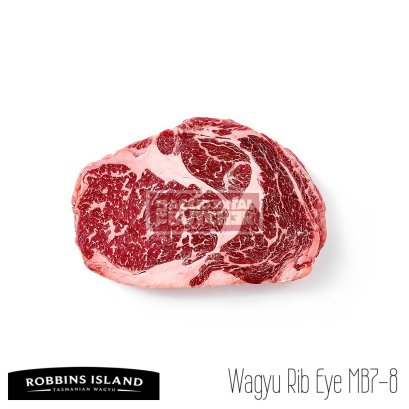Robbins Island Wagyu Rib Eye MB7-8