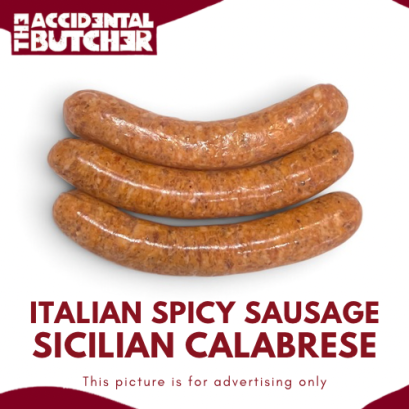 (Frozen) Sicilian Calabrese (Italian Spicy Sausage) 250g