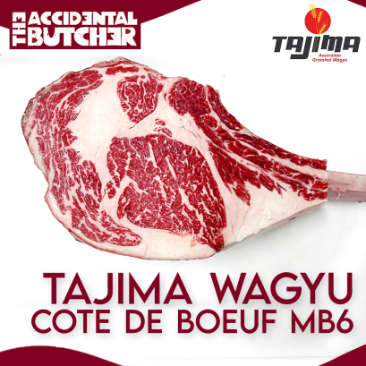 Tajima Wagyu Beef Cote de Boeuf MB6 (1.1-1.2 kg)