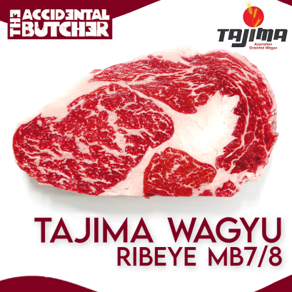 Tajima Wagyu Beef Ribeye Steak MB7/8