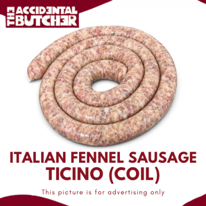 (Frozen) Ticino Coil (Italian fennel sausage) 400g