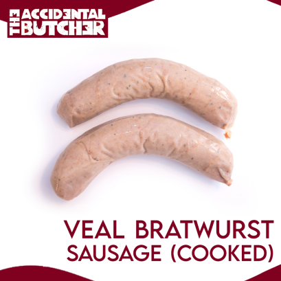 Veal Bratwurst Sausages (2pcs)