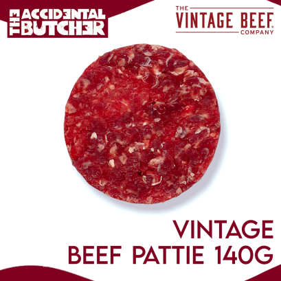 Vintage Beef Burger Pattie 140g