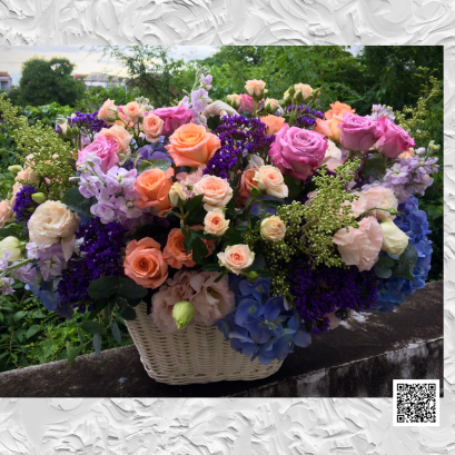 กระเช้าดอกไม้ปลอม, ตะกร้าดอกไม้, กระเช้าดอกไม้วันเกิด, กระเช้าดอกไม้สด, กระเช้าดอกไม้ผลไม้, กระเช้าเยี่ยมไข้, กระเช้าแสดงความยินดี