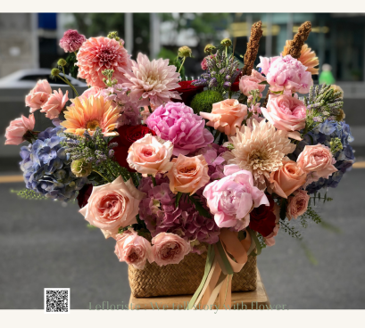fresh-flower-basket 