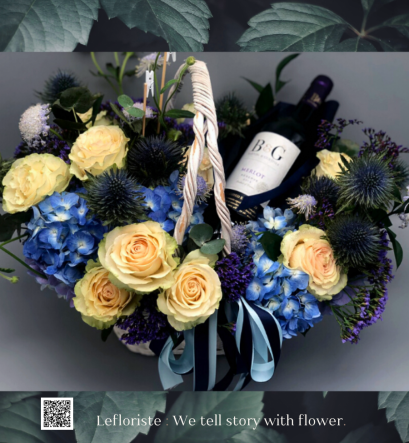 กระเช้าผลไม้พรีเมี่ยมเพื่อสุขภาพ Le Floriste ของขวัญผู้ใหญ่ จัดส่ง (รูปที่ 7