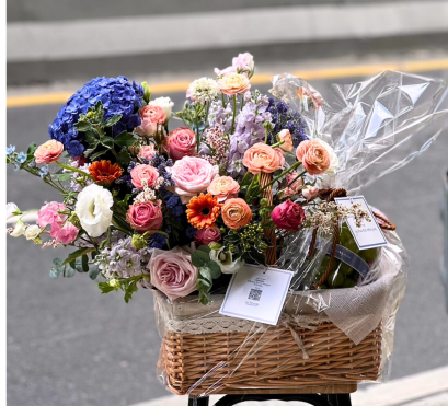 กระเช้าผลไม้พรีเมี่ยมเพื่อสุขภาพ Le Floriste ของขวัญผู้ใหญ่ จัดส่ง (รูปที่ 124