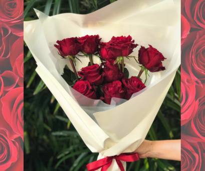 "Premium red roses by Le Floriste, LGBTQ Valentine gift ideas Bangkok, Modern Masculinity flower design, Luxury florist for gay couples, inclusive love celebration 2026."
