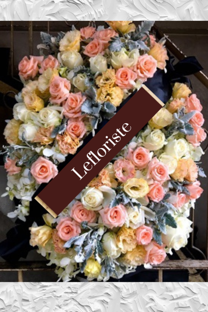 พวงหรีดดอกไม้สดพรีเมียม Le Floriste | บริการส่งด่วนถึงวัดทั่วกรุงเทพฯ | แสดงความอาลัยอย่างสง่างาม
