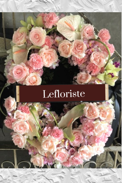 พวงหรีดดอกไม้สดพรีเมียม Le Floriste | บริการส่งด่วนถึงวัดทั่วกรุงเทพฯ | แสดงความอาลัยอย่างสง่างาม